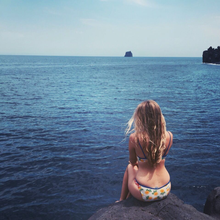 Load image into Gallery viewer, Sunflower Bikini White