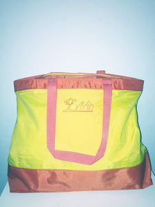 Logo Beach Bag Yellow/Orange