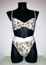 Load image into Gallery viewer, Miro Bikini White High Waisted