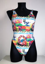 Load image into Gallery viewer, Overlapping CMYK Swimsuit
