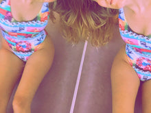 Load image into Gallery viewer, Overlapping CMYK Swimsuit